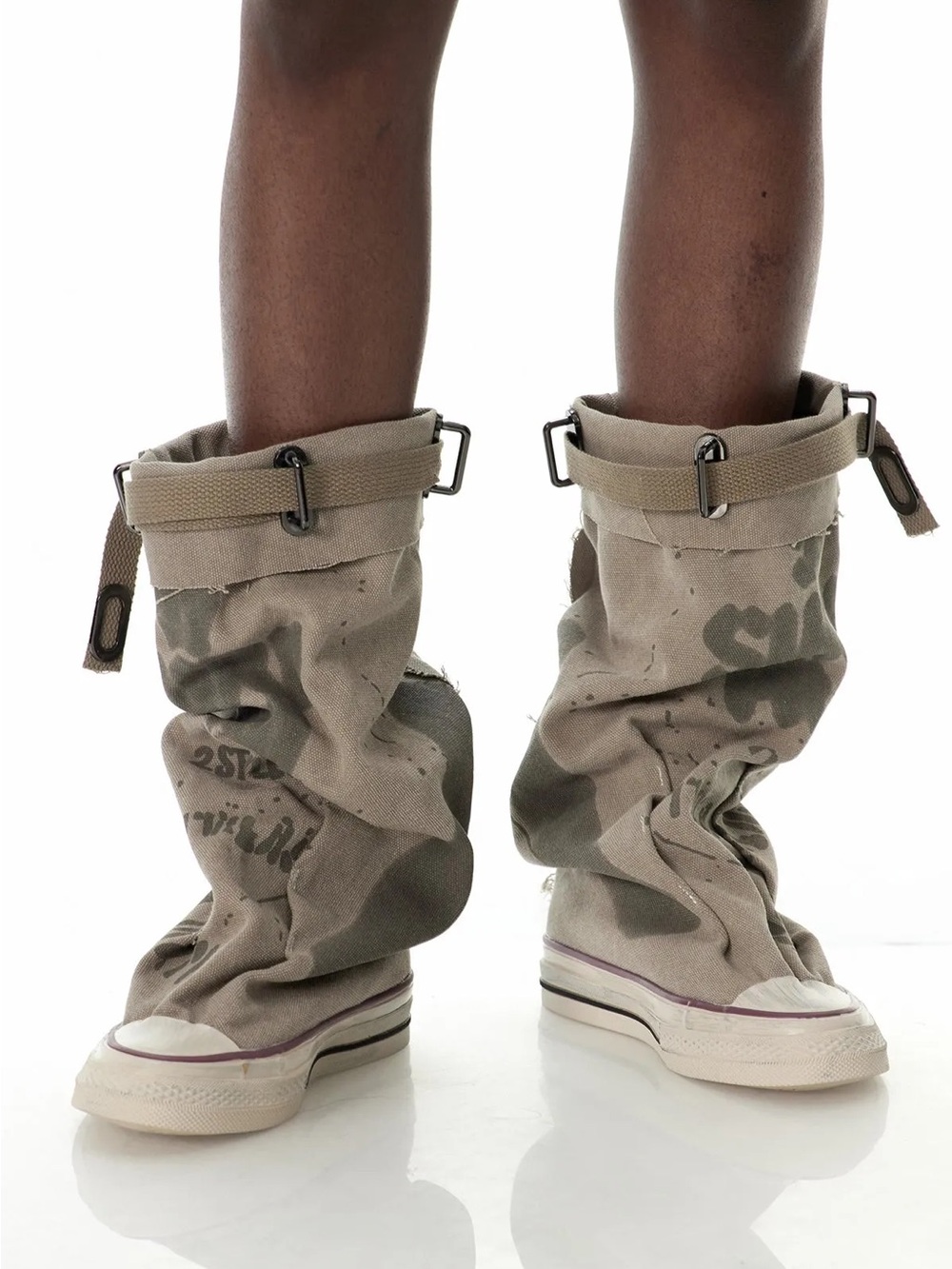Dacian Print Denim Sneaker Size 9(40)